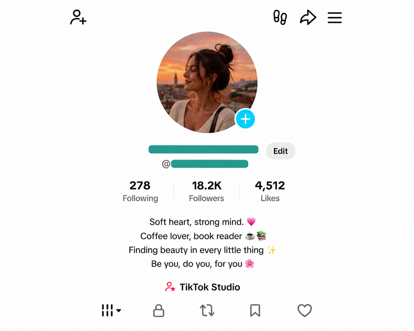 TIKTOK ACCOUNT