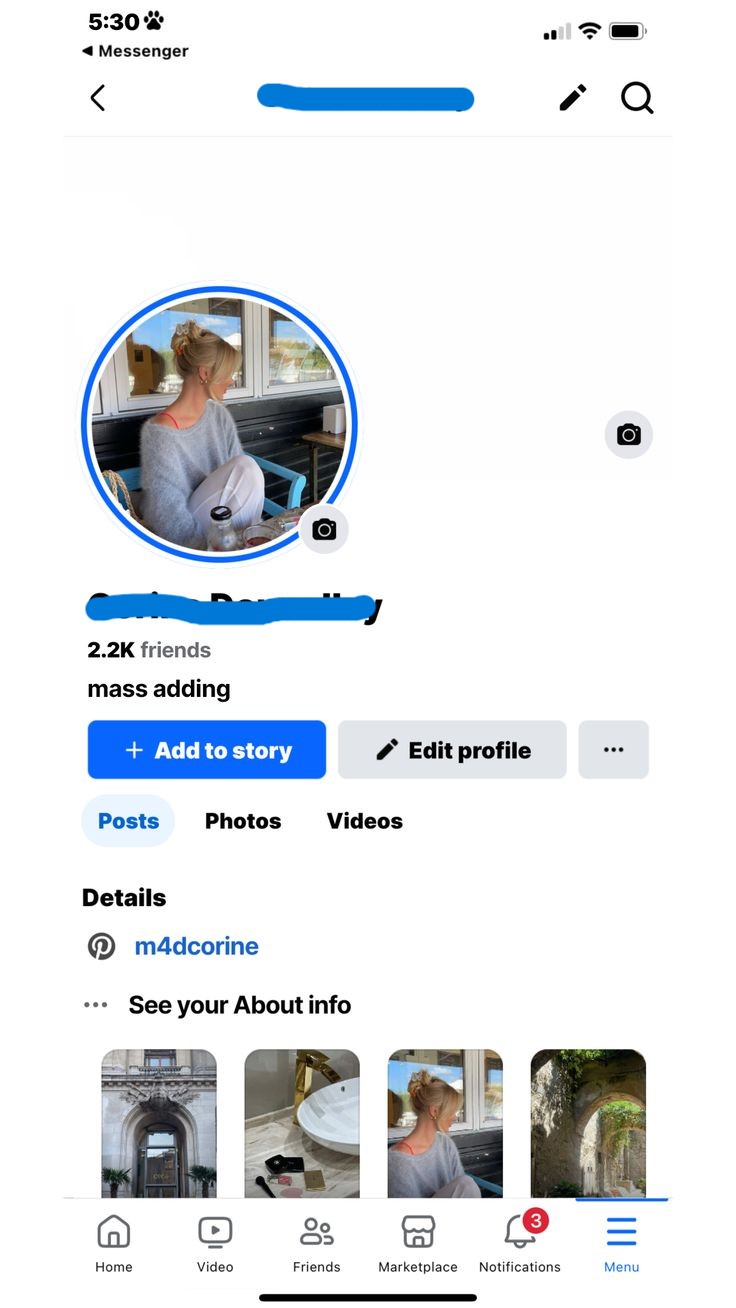 FACEBOOK ACCOUNT 
